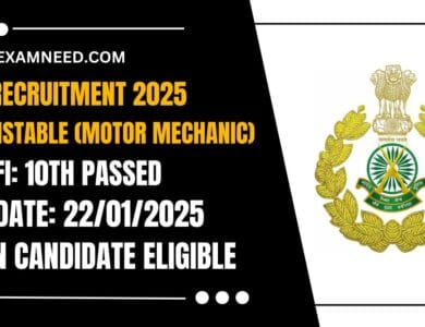 ITBP Recruitment 2025 Official Notification for 51 Constable (Motor Mechanic) Posts – Apply Now!