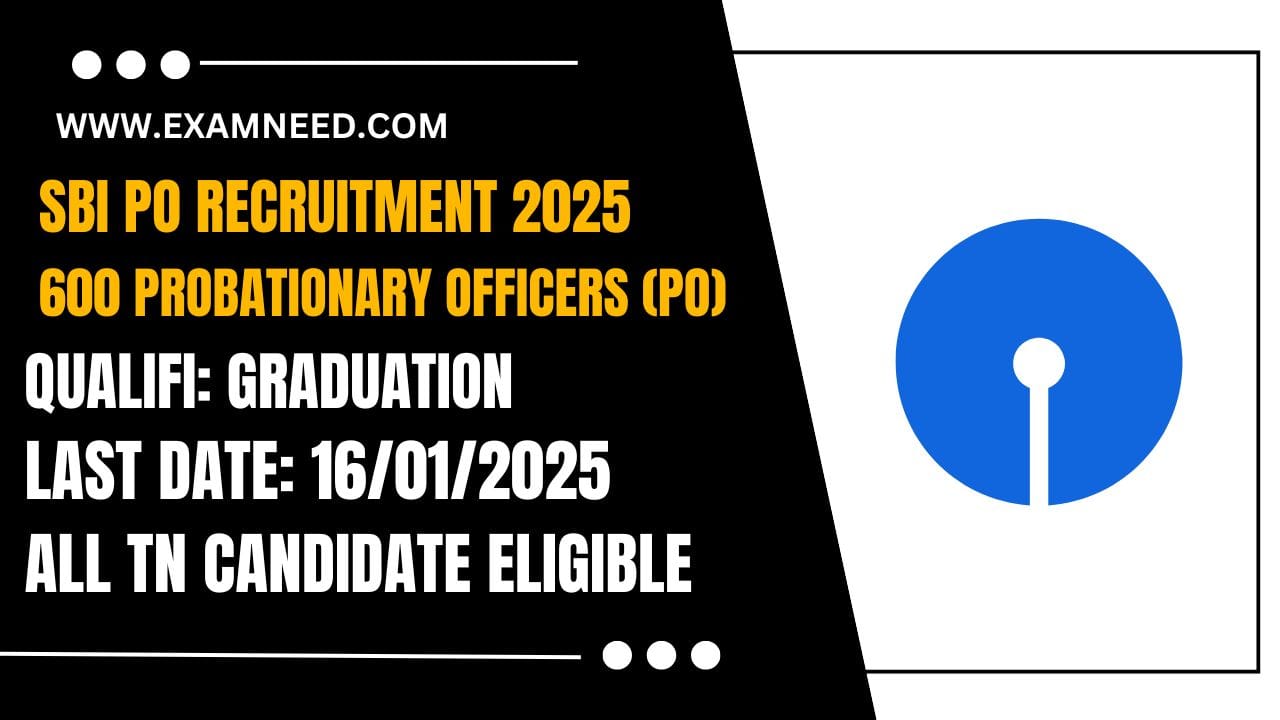 SBI PO Recruitment 2025 Apply Online for 600 Probationary Officer Vacancies, Check Eligibility Criteria!