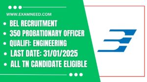 Read more about the article BEL Recruitment 2025: Apply for 350 Probationary Engineer Posts – Notification Released!