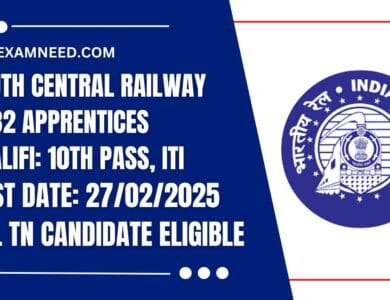 SCR Recruitment 2025 Official Notification for 4232 Apprentice Posts; Apply Now!
