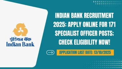 Indian Bank Recruitment 2025