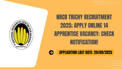NRCB Trichy Recruitment 2025