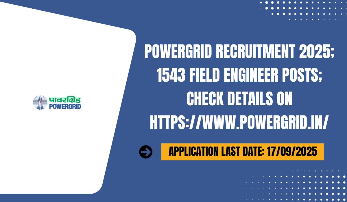 POWERGRID Recruitment 2025