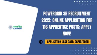 POWERGRID SR Recruitment 2025