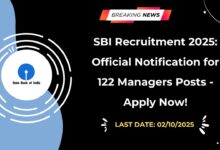 SBI Recruitment 2025