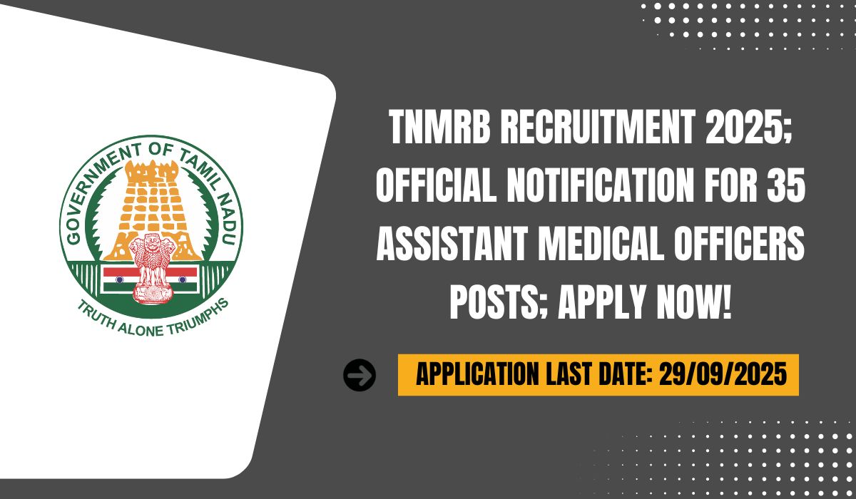 TNMRB Recruitment 2025
