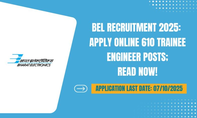 BEL Recruitment 2025