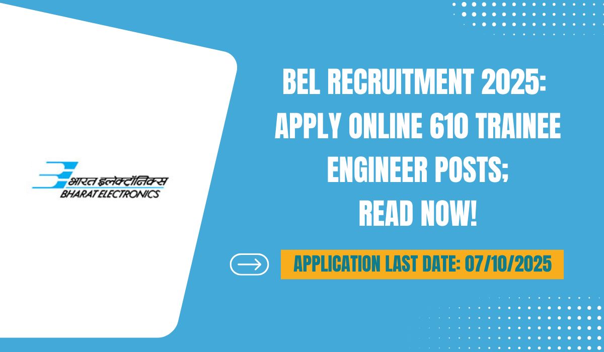 BEL Recruitment 2025