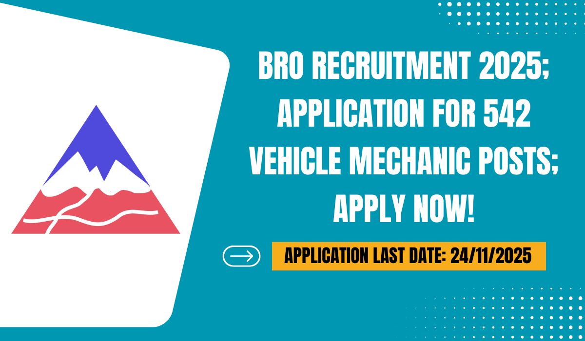 BRO Recruitment 2025