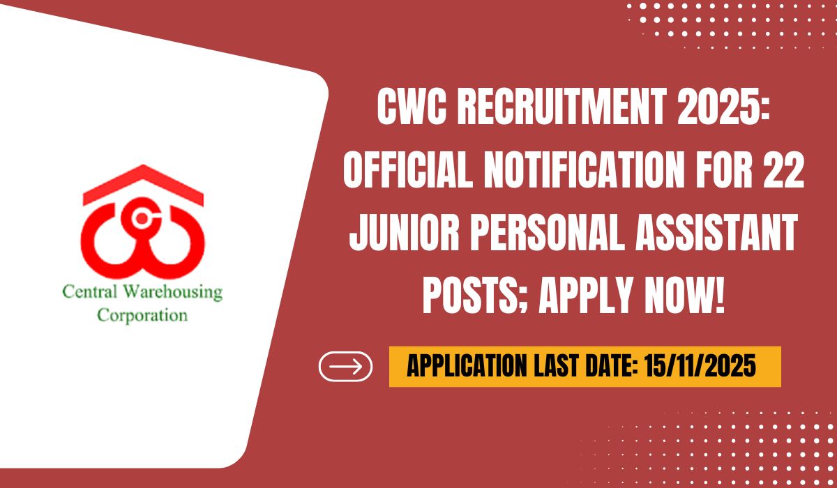 CWC Recruitment 2025