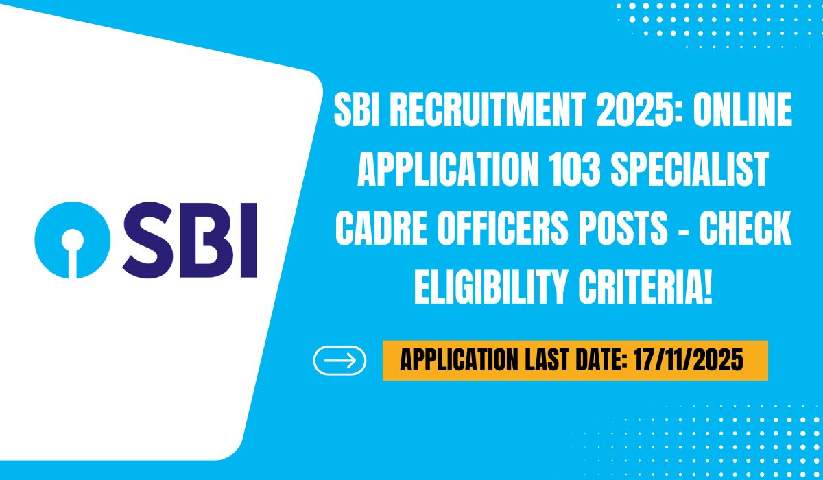SBI Recruitment 2025