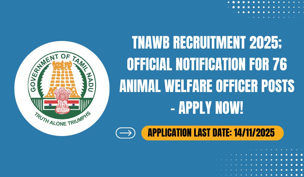 TNAWB Recruitment 2025