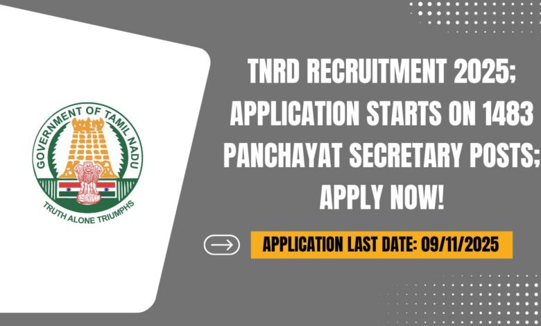 TNRD Recruitment 2025