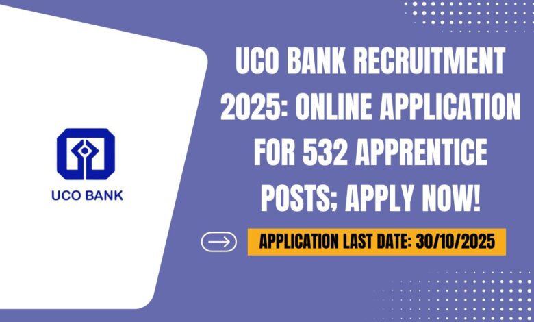 UCO Bank Recruitment 2025