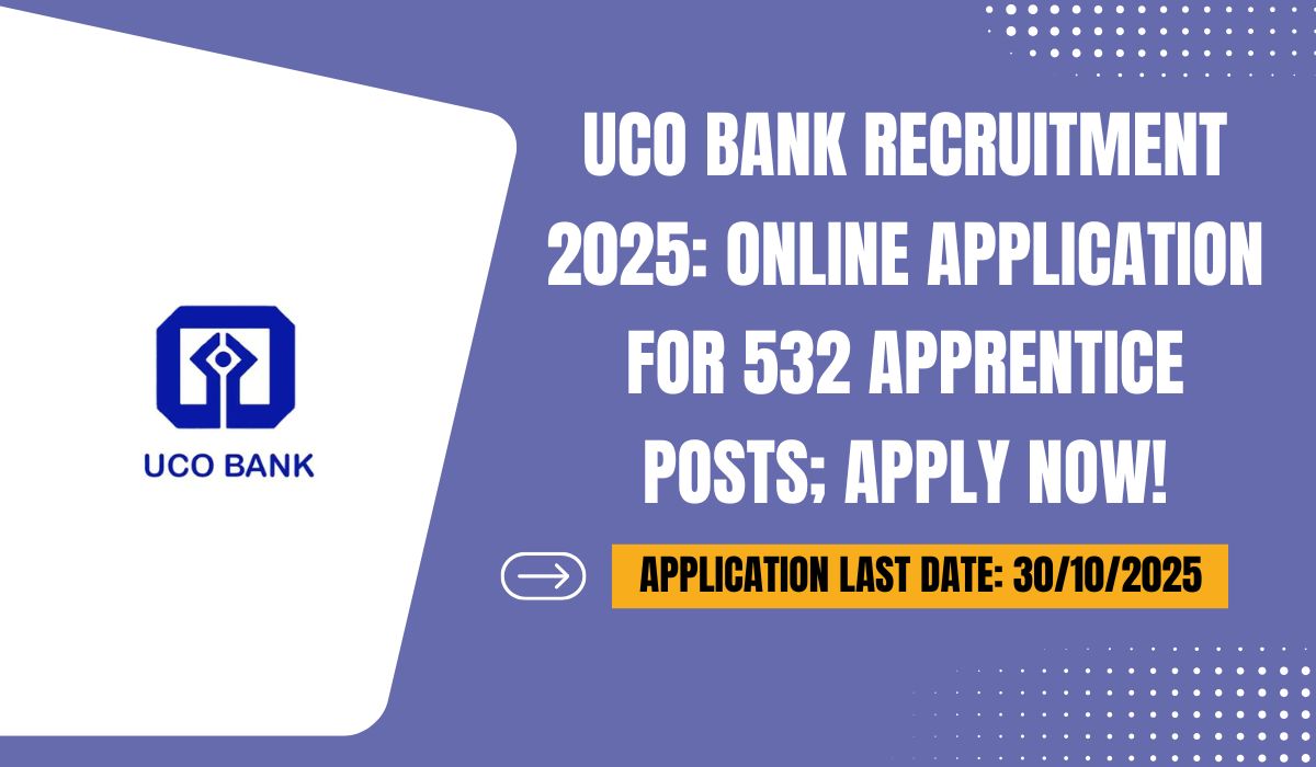 UCO Bank Recruitment 2025