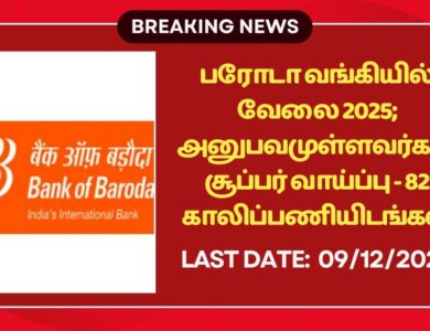 Bank of Baroda Recruitment 2025