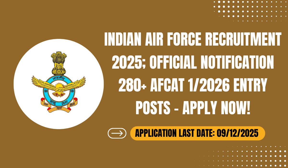 Indian Air force Recruitment 2025