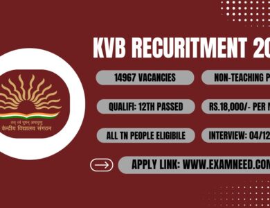KVS Recruitment 2025