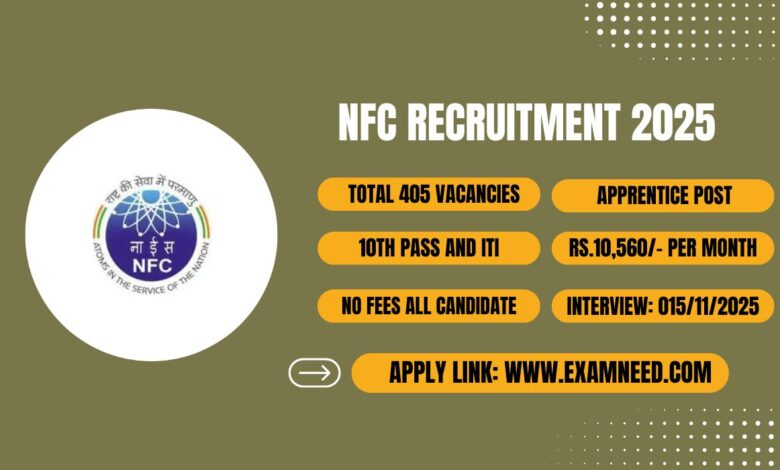 NFC Recruitment 2025