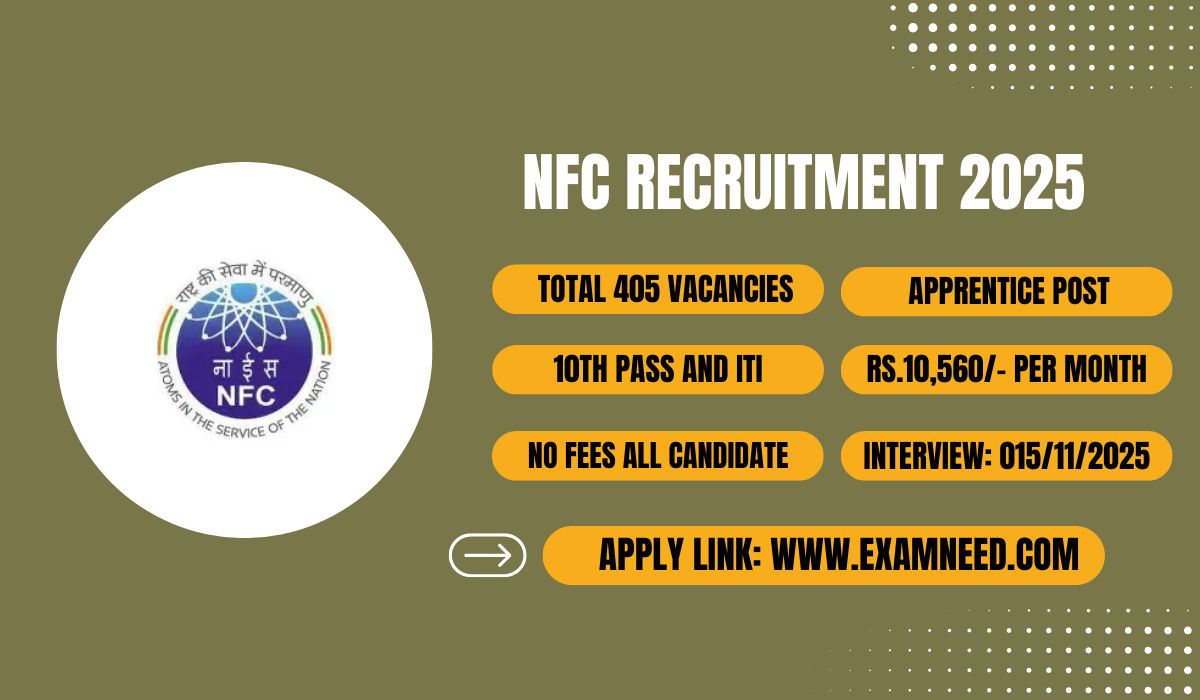 NFC Recruitment 2025