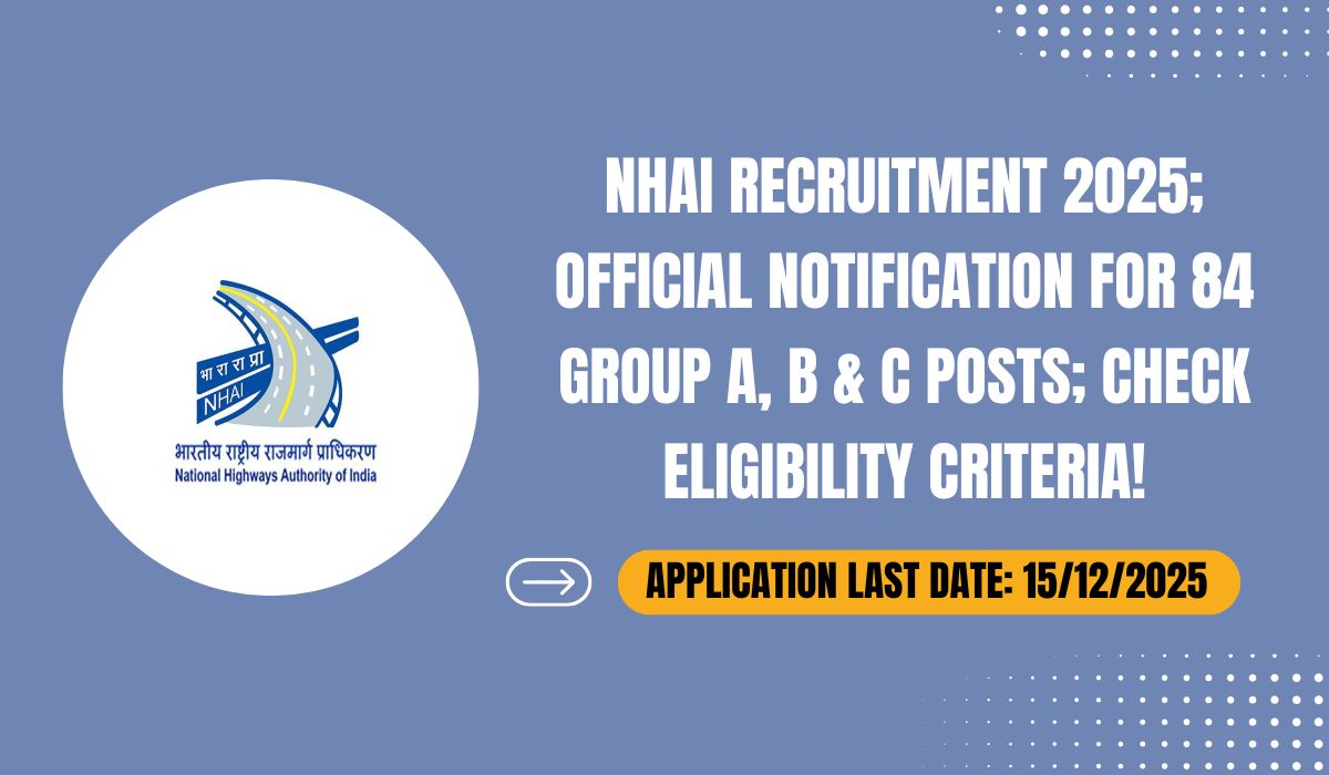 NHAI Recruitment 2025