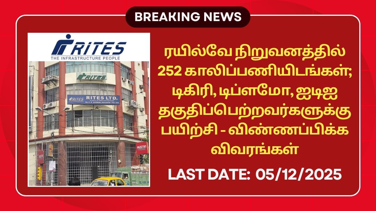 RITES Recruitment 2025