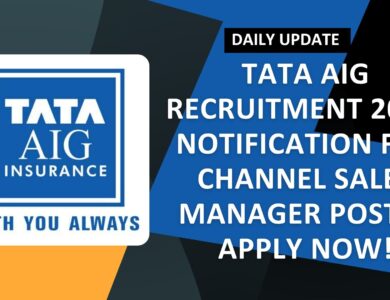 Tata AIG Job Opportunities India