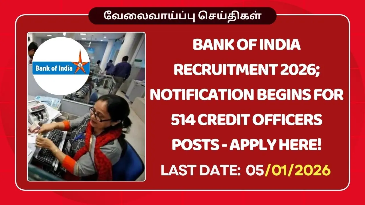 Bank of India Recruitment 2026