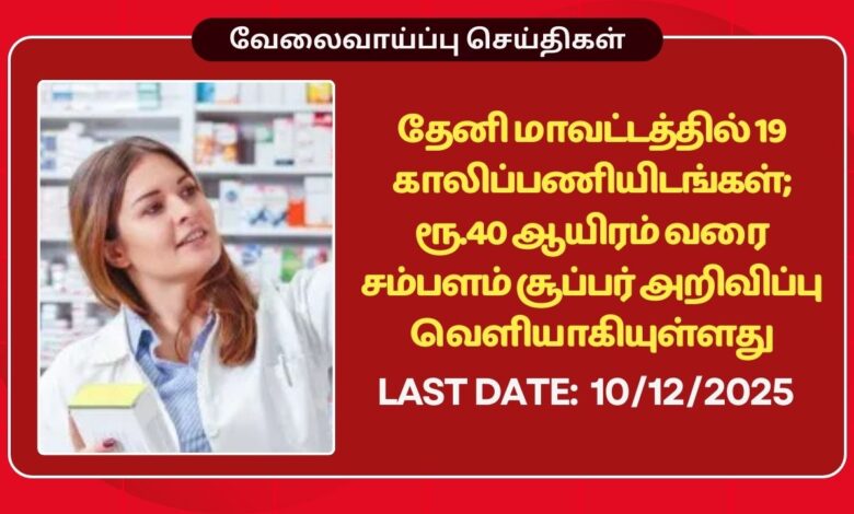 Theni DHS Recruitment 2025