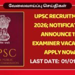 UPSC Recruitment 2026