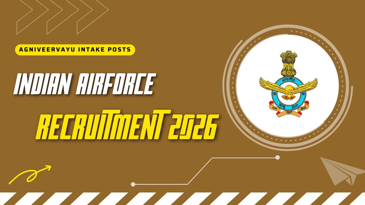Indian Air Force Recruitment 2026 Notification PDF