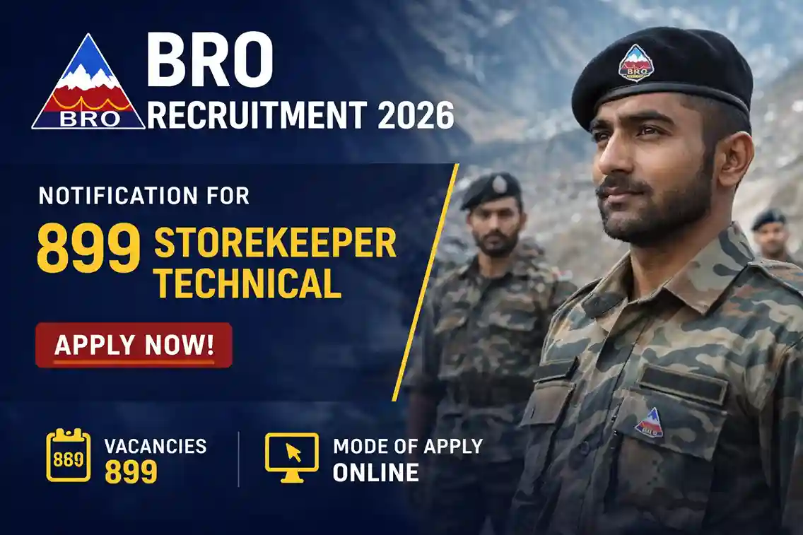 BRO Recruitment 2026 Notification PDF
