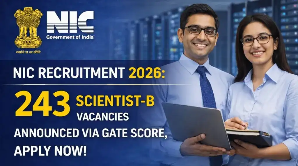 NIC Recruitment 2026 Apply Online