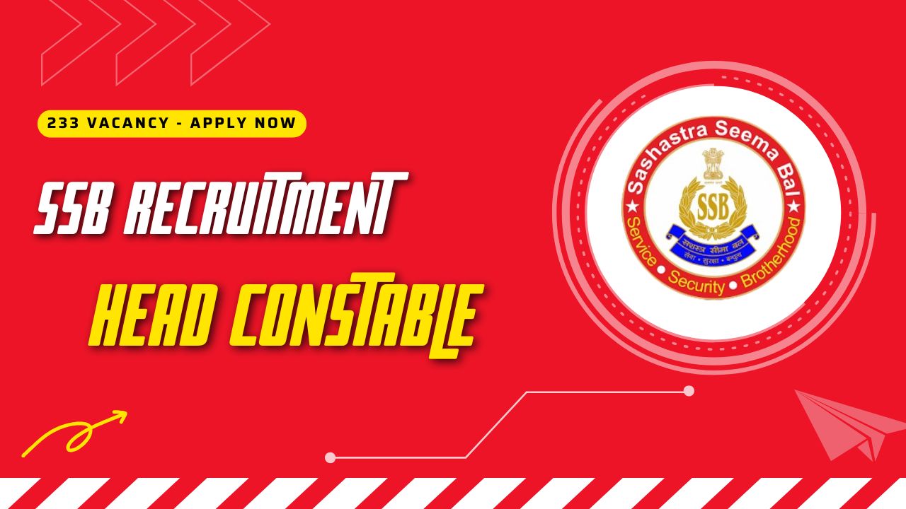 SSB Recruitment 2026