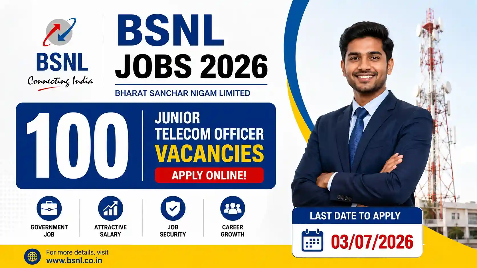 BSNL Jobs 2026