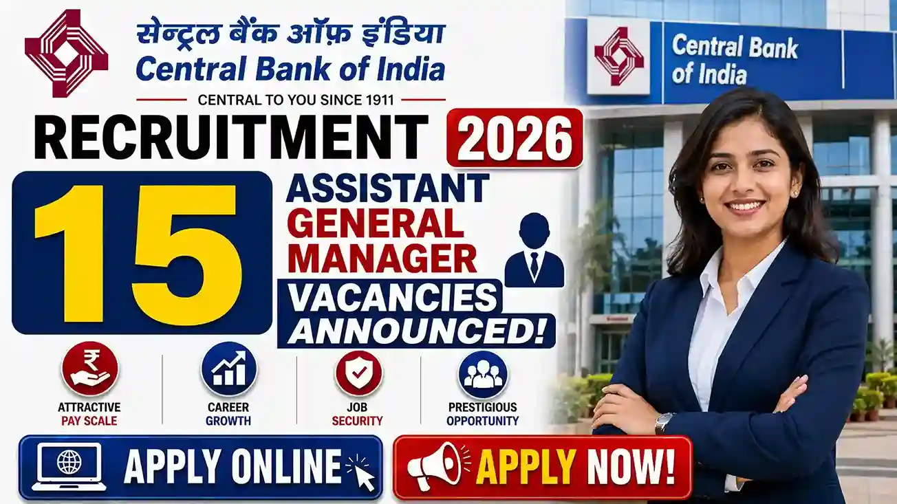 Central Bank of India Recruitment 2026