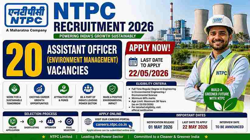 NTPC Recruitment 2026 Notification PDF