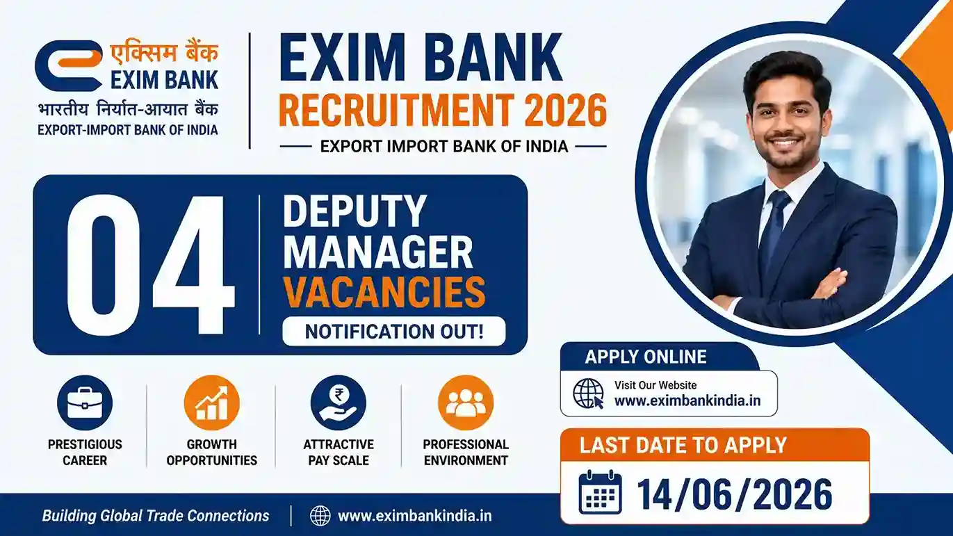 Exim Bank Recruitment 2026