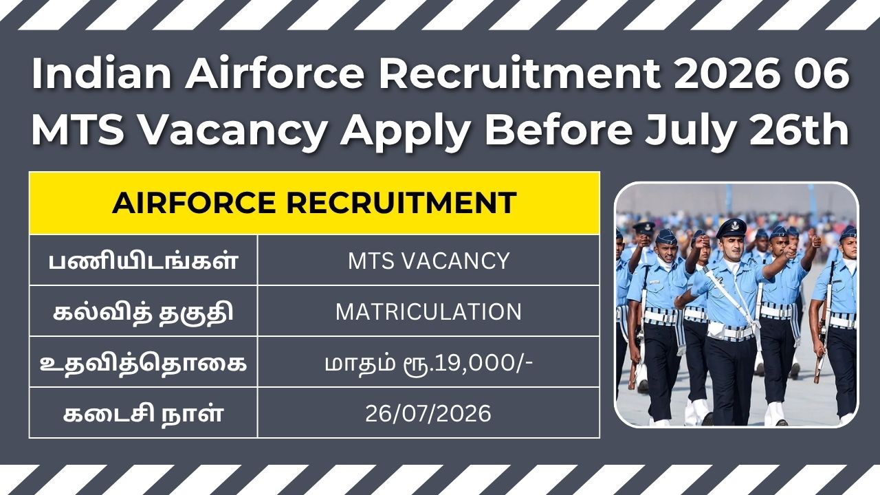 Indian Airforce Recruitment 2026 Apply Online