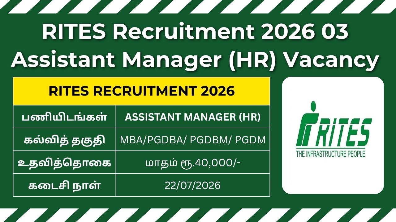 RITES Recruitment 2026 Notification PDF
