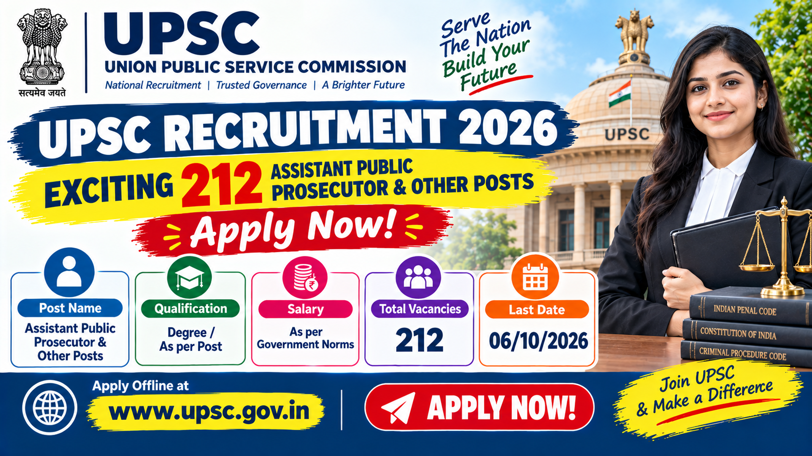UPSC ESE Recruitment 2026 480 Engineering Posts
